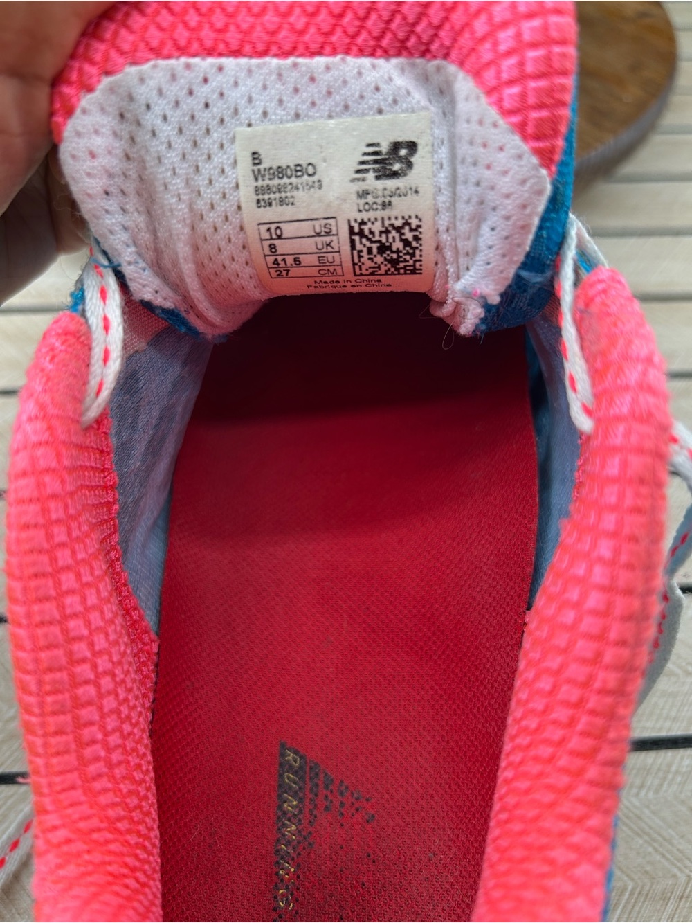 New Balance Fresh Foam 980 Womens Running Shoe - Picture 9 of 10